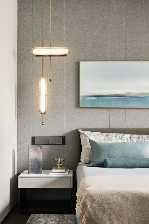 舒适|168㎡现代艺术宅,摈弃繁杂与浮夸,轻盈舒适的设计