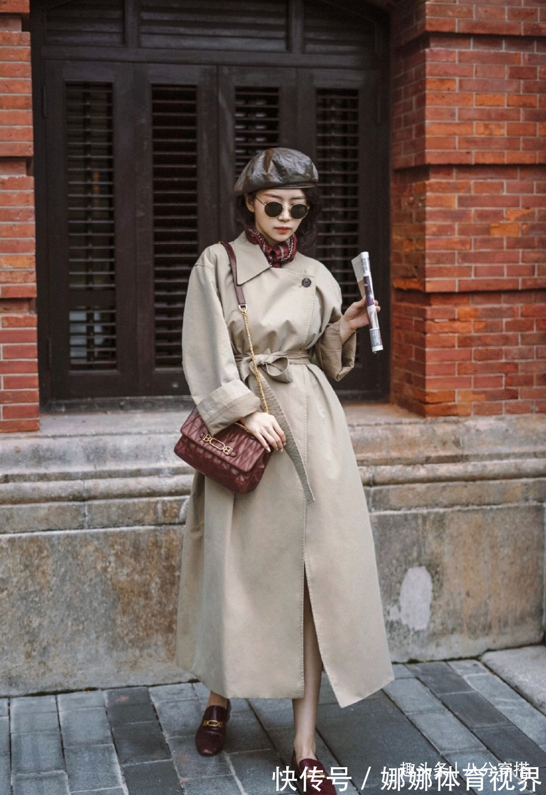 高级 秋季风衣穿搭有讲究,看看三木的高级感穿搭,细节处处透着精致感