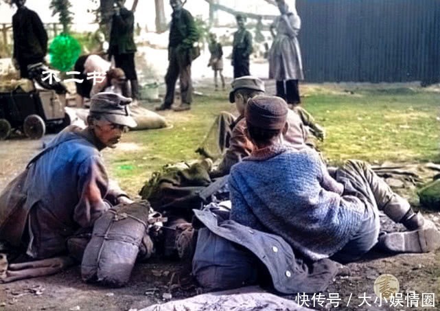 欧洲|上色老照片：二战下的欧洲难民，看看战争给他们带来的一切