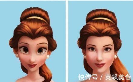 真人|迪士尼公主变形记:大眼萌妹到小眼佳人,颜值不降反升?白雪除外