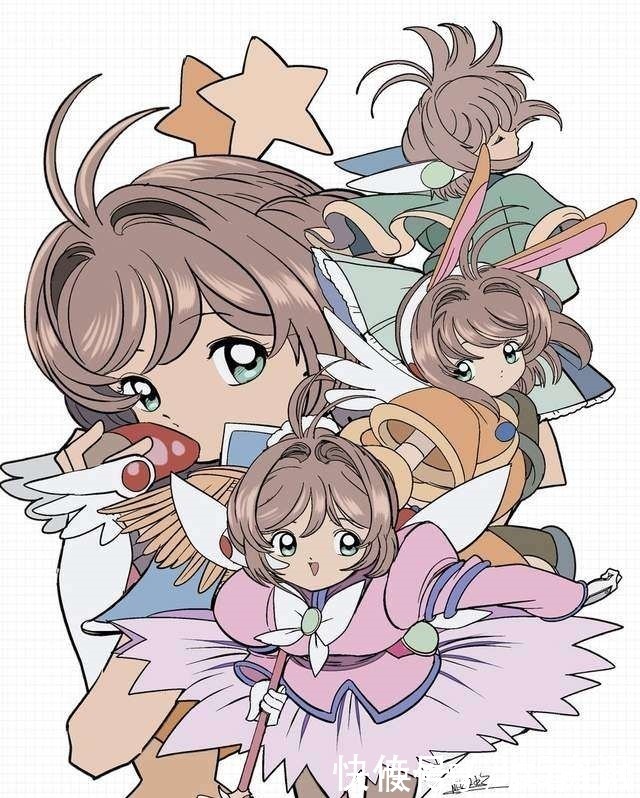 实物|画美实物更美!粉丝参照魔法少女小樱美图,自制高水准天使樱模型