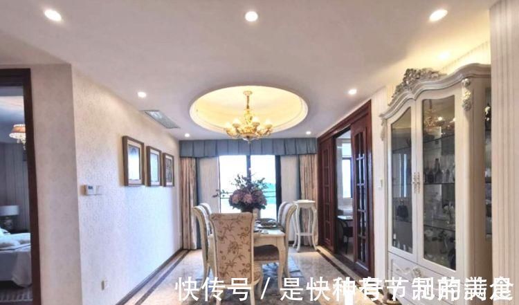 阳台|132㎡轻奢三居室,南北通透双阳台,朋友说这套房子可以打99分