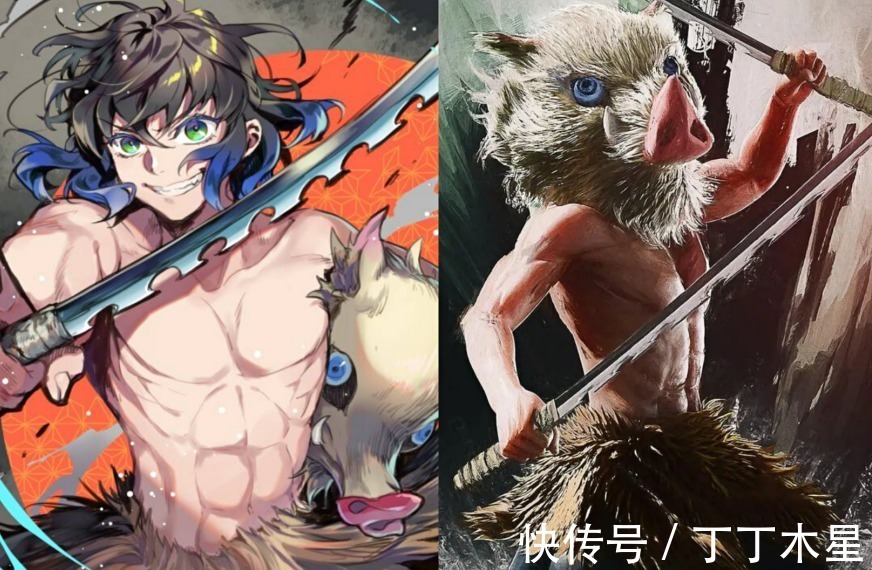 炭之郎|《鬼灭之刃》3D画风版,祢豆子依然美貌,不愧是全村最美的女孩