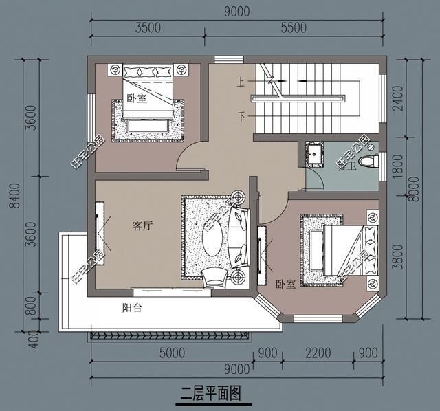 占地面积|面宽8米造价20万起,2020农村自建房,这3套户型最适合咱老百姓