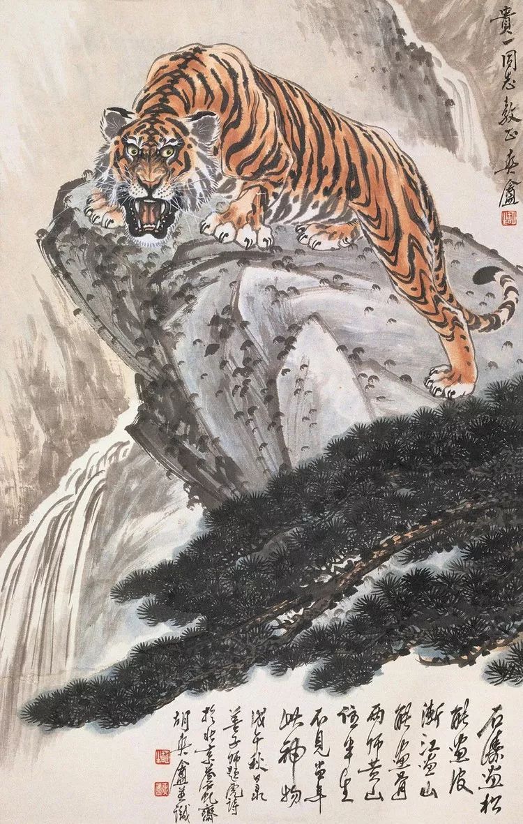 包国勇#胡爽庵:被埋没的现代画虎大师