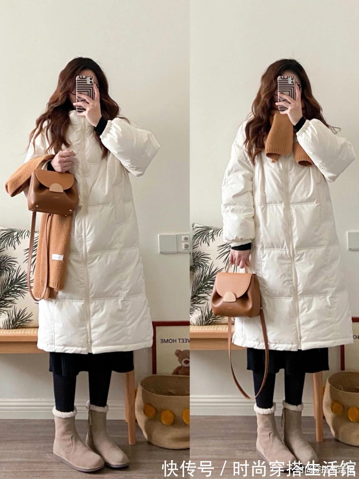 短款 为什么你穿羽绒服不好看?瞧瞧时尚博主穿搭思路,穿出气质美