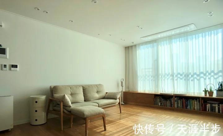 空间|套内74㎡的样板间,买来做一家三口的新房!双L型的柜体,超可爱