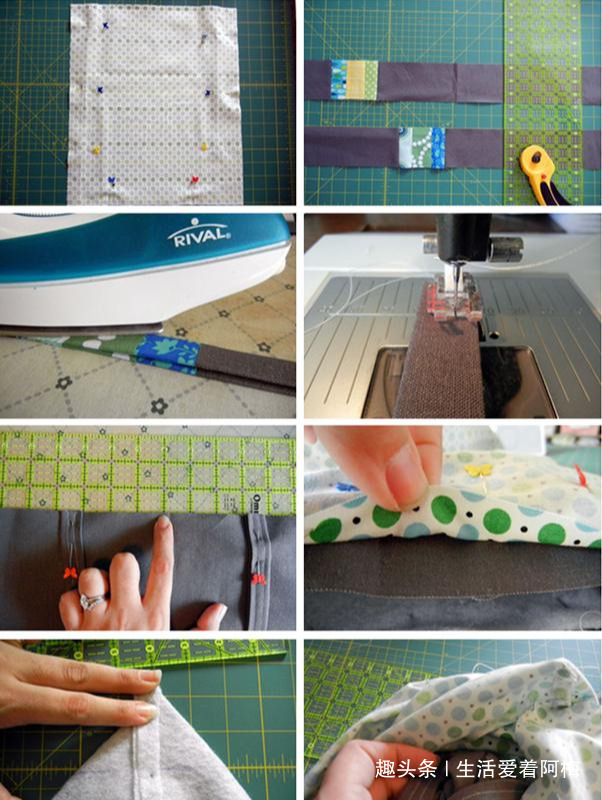 23种手工布包的做法，承包所有的收纳，旧衣服就能做，附教程