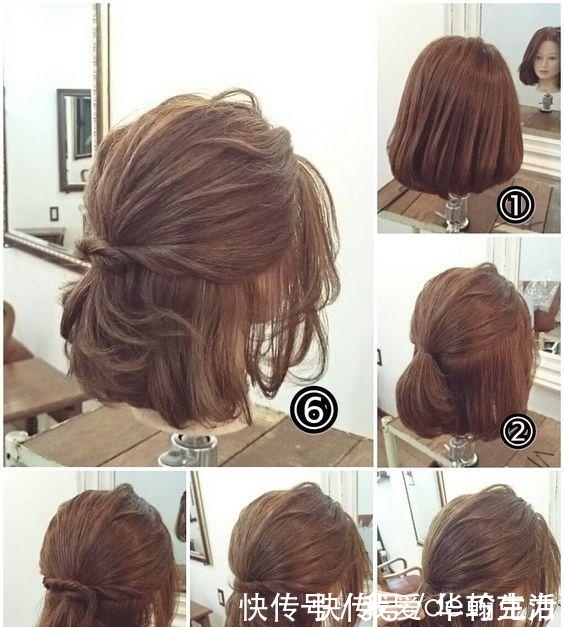 头发总是一陈不变?3款简单却华丽的日系绑发!上班、宴会都可以
