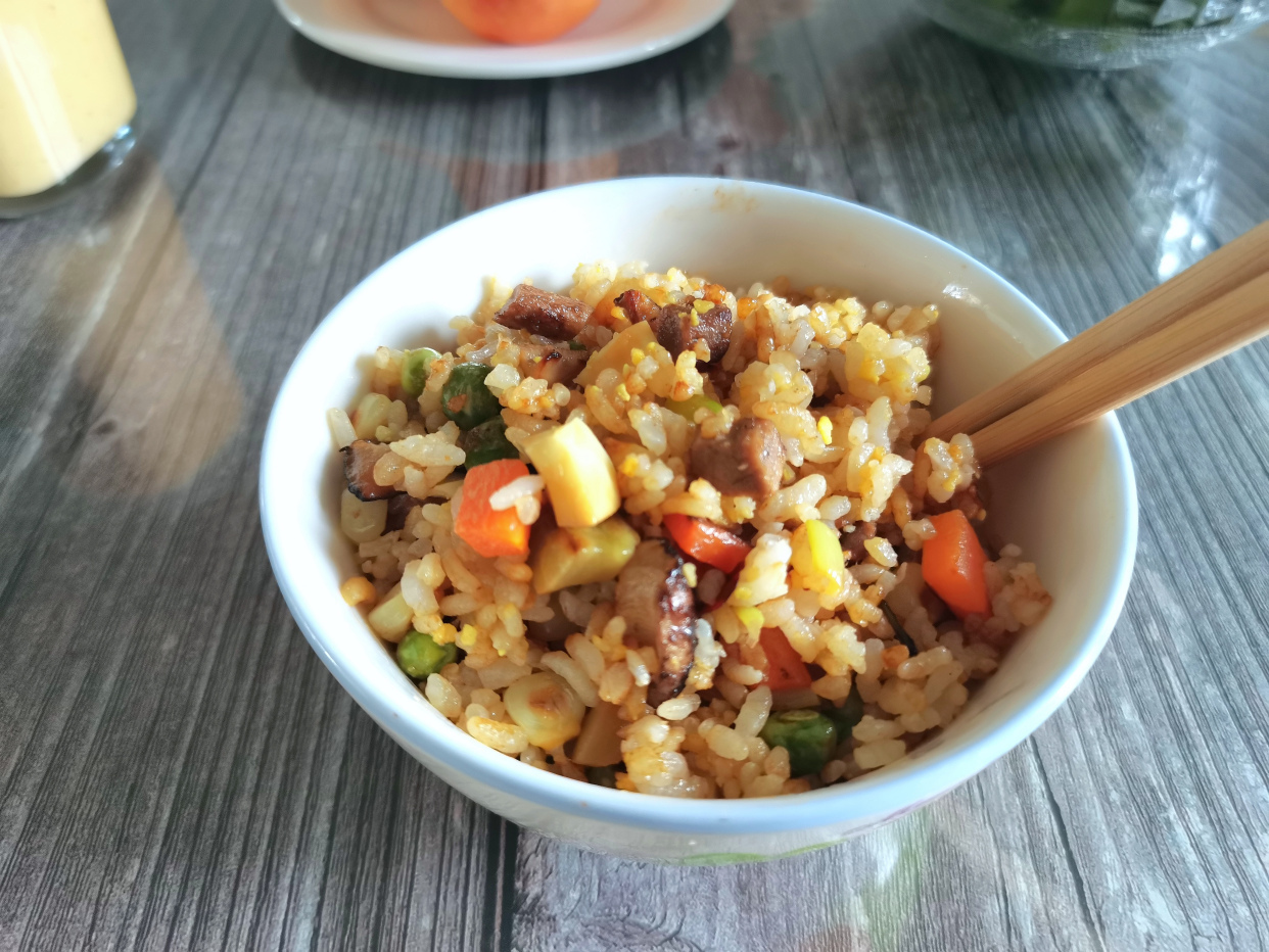 这样的早餐你喜欢吗营养健康,外面吃不到