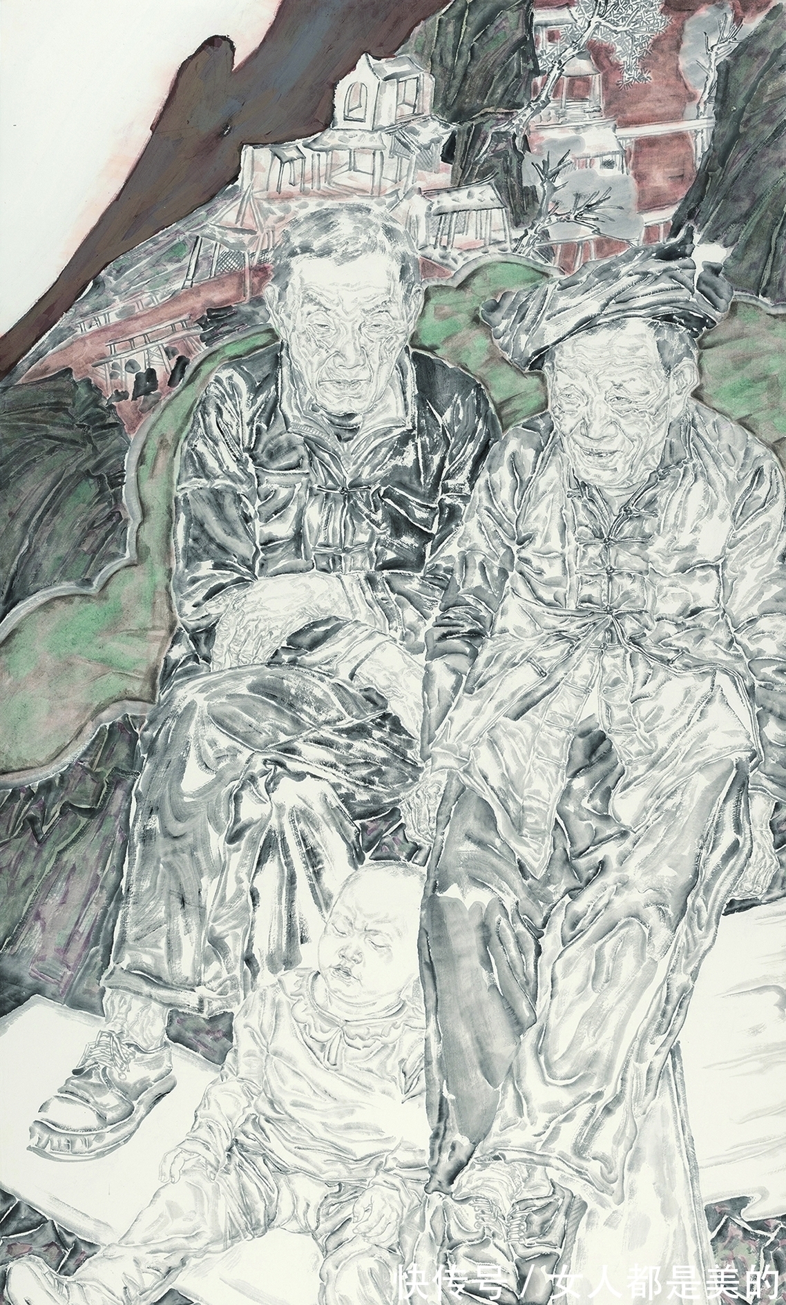 绘画#「直击书画」不是没有故事,而是这些故事都无法开怀畅述