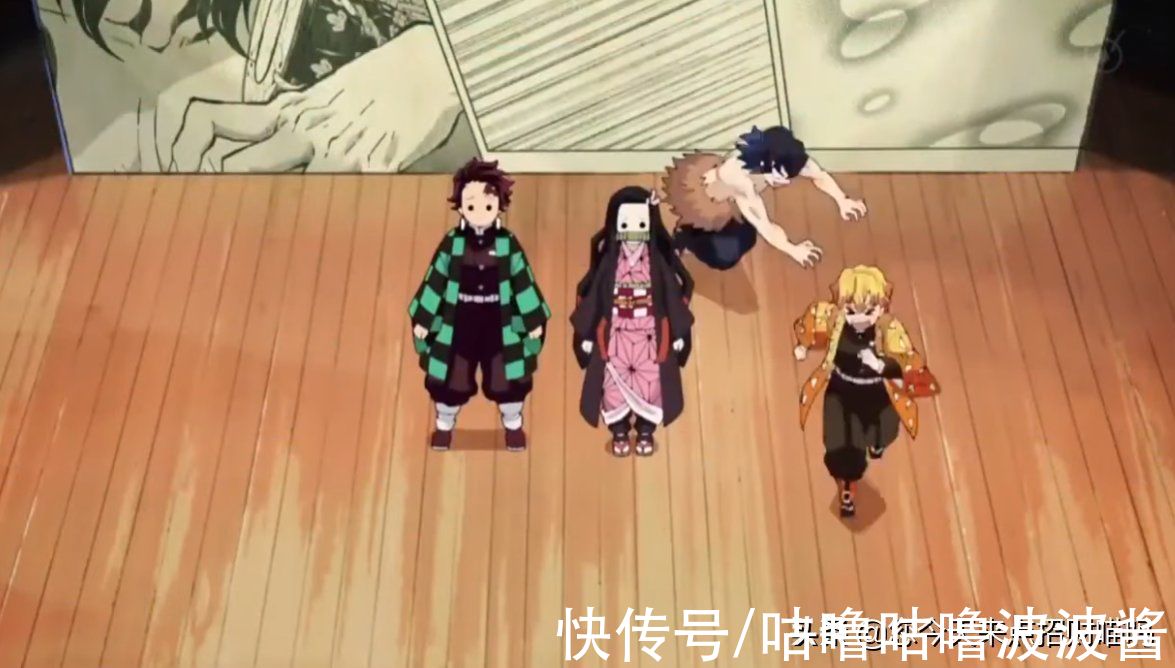 三小强|鬼灭之刃小剧场揭秘:三小强每天日常做什么,炭治郎头槌的秘密