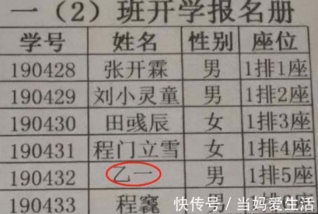 生僻字|小学生“简单”名字火了，连名带姓一共2笔，老师：考试自带优势