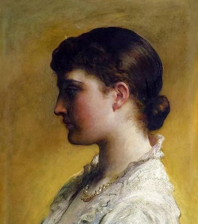 美人!英国艺术家詹姆斯·桑特人体油画中的美人,珠圆玉润,风情万种