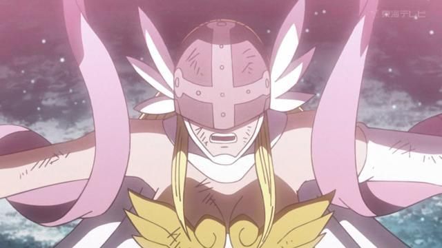 数码兽|新数码宝贝:天女兽终于被虐,巨犀兽竟然伸出触手,这招式太邪恶