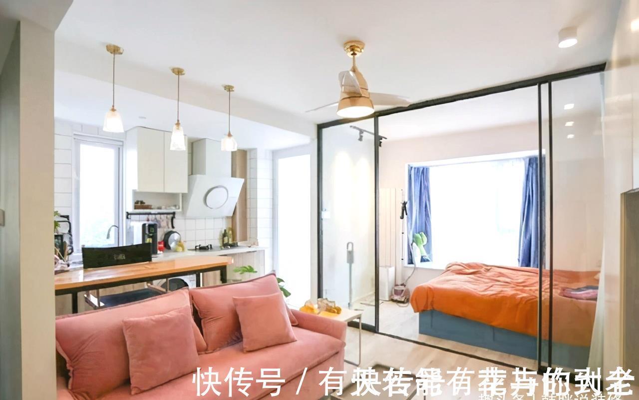 洗衣机|32岁买了第一套房子,45㎡单身公寓,麻雀虽小五脏俱全,知足了