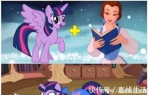 迪士尼公主|当小马宝莉开始COS迪士尼公主,紫悦版贝儿太可爱,最后一个却让人认不出