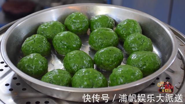 糯米艾草糍粑最好吃的家庭做法，简单美味又解馋，看看你喜欢吃不