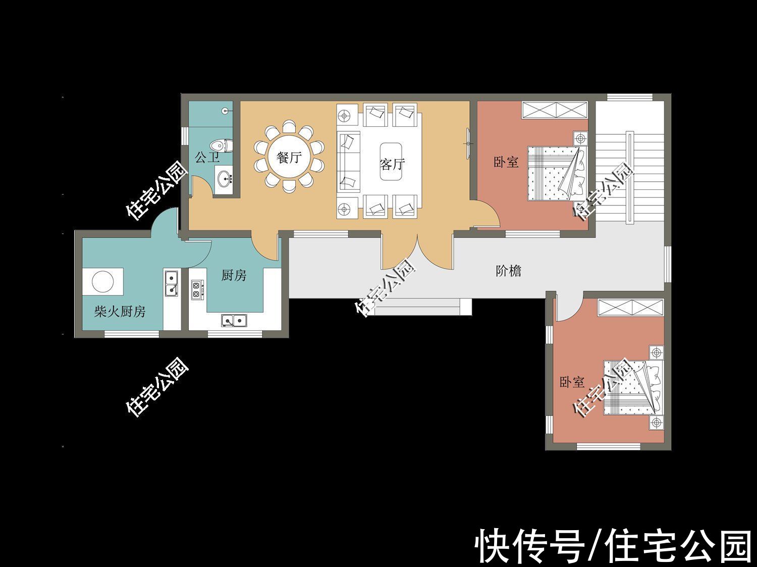 小知识|5室2厅2卫，备受农村老百姓欢迎的中式小楼，原来长这样