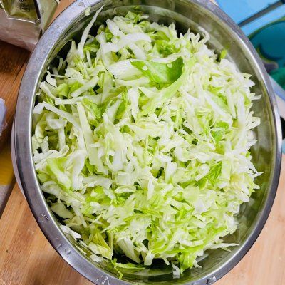 包菜肉包(省时版本)自己做,方便更放心