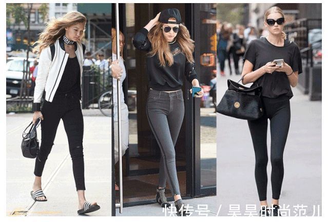 时髦 普通的打底裤已经不流行了,今年冬天用鲨鱼裤打底,时髦又显身材