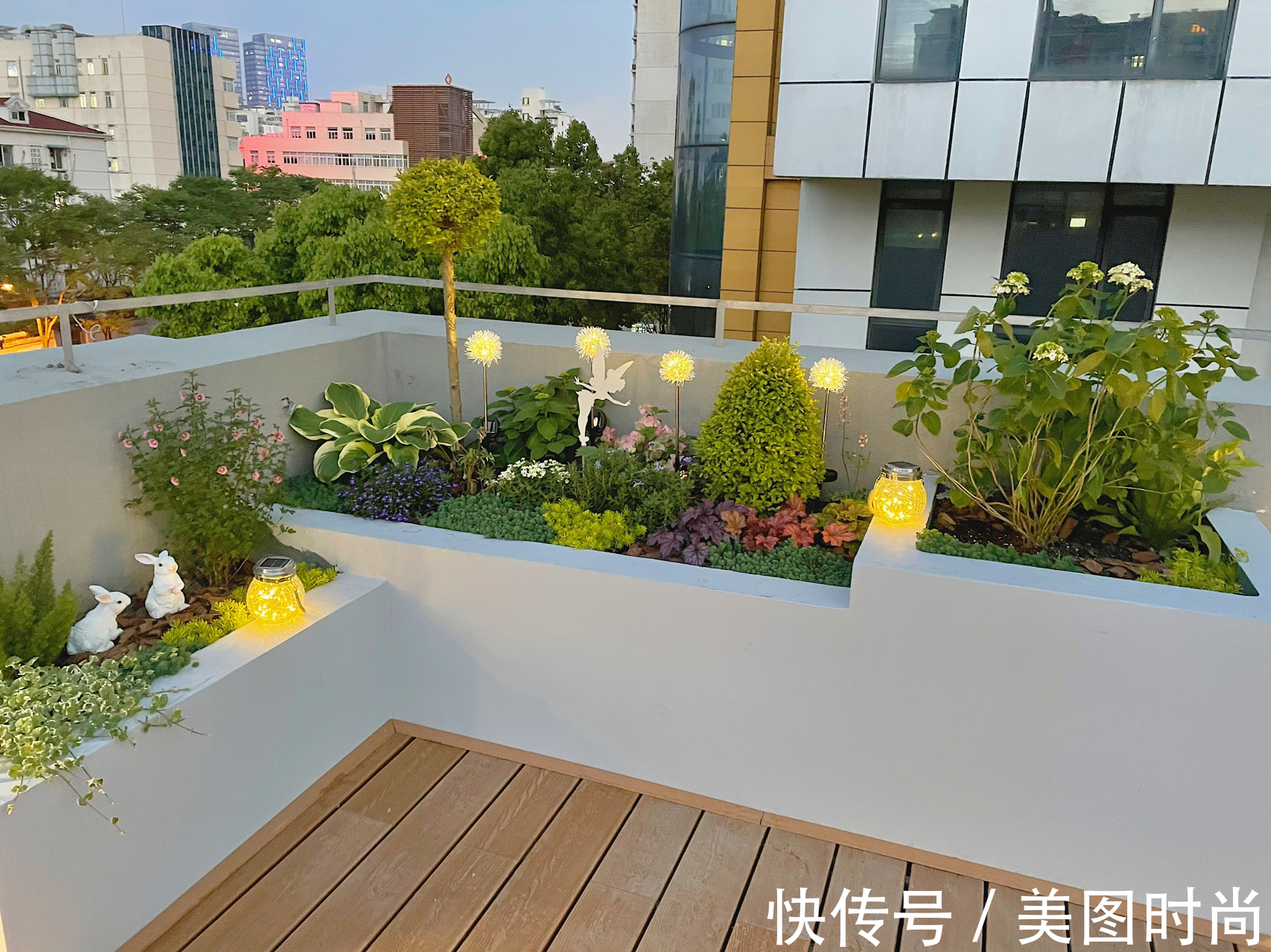 小窍门|迷人的露台花园设计,学会这6个造园小窍门,回家轻松建一个吧