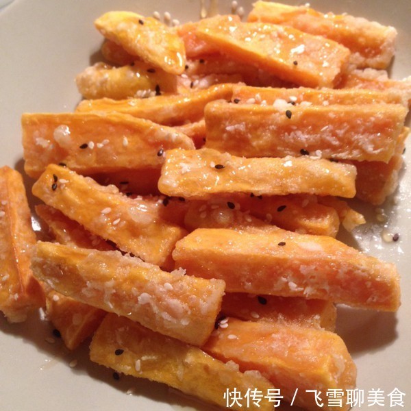 红薯不做饼,不煎不炸,好吃不上火,香甜可口,孩子说比薯条好吃