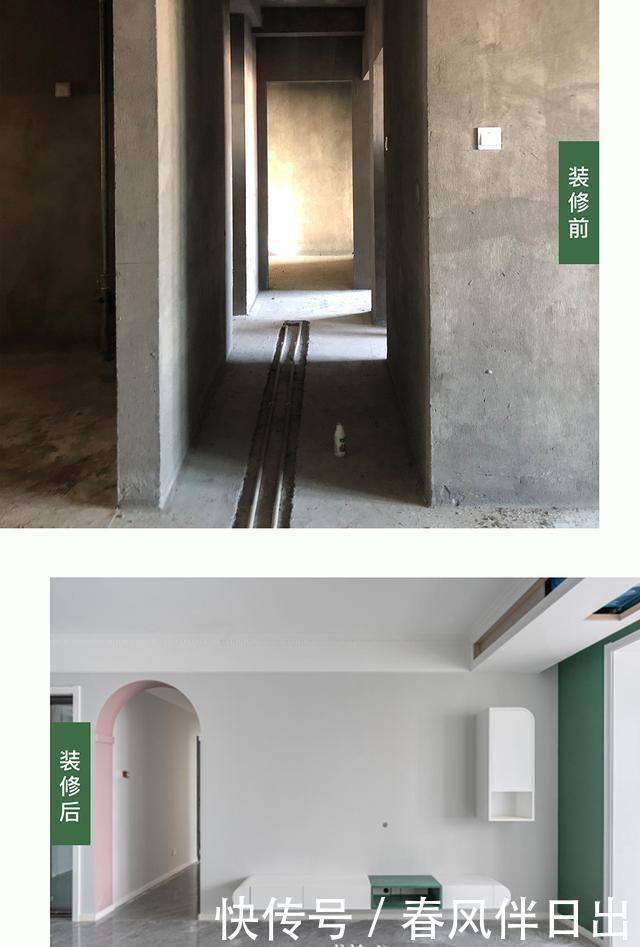 乳胶漆|硬装耗时70天装修花费六万，7大空间挨个分析，附上直观数据尺寸