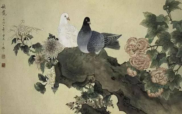  花开见佛——工笔画大师陈之佛作品