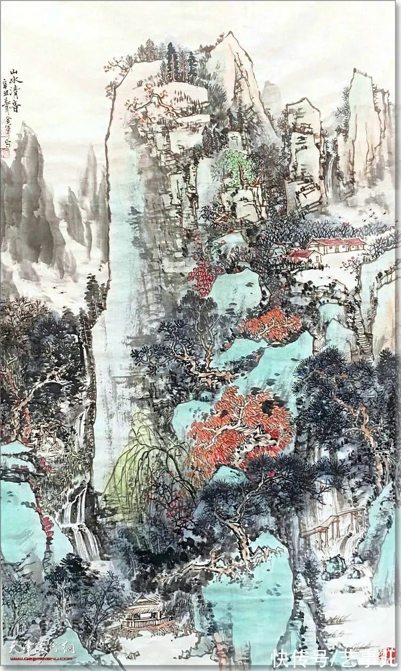 诗性#著名山水画家姜金军：中国绘画的诗性浪漫