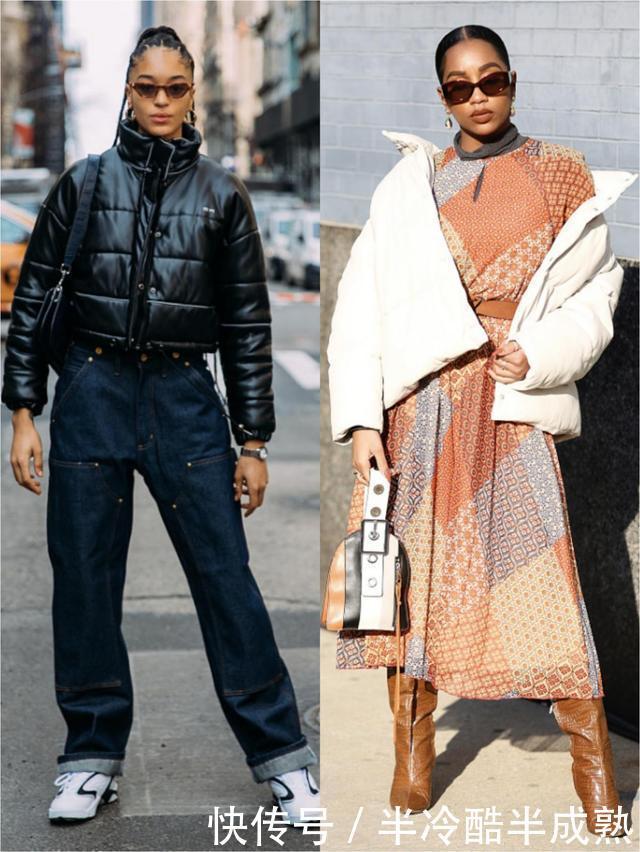  时髦|这个冬天入手一件短款羽绒服吧，时髦保暖还显腿长，小短腿必备