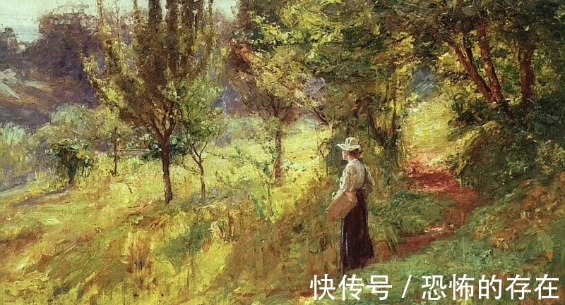 作品集&美国Theodore Clement Steele风景油画作品集