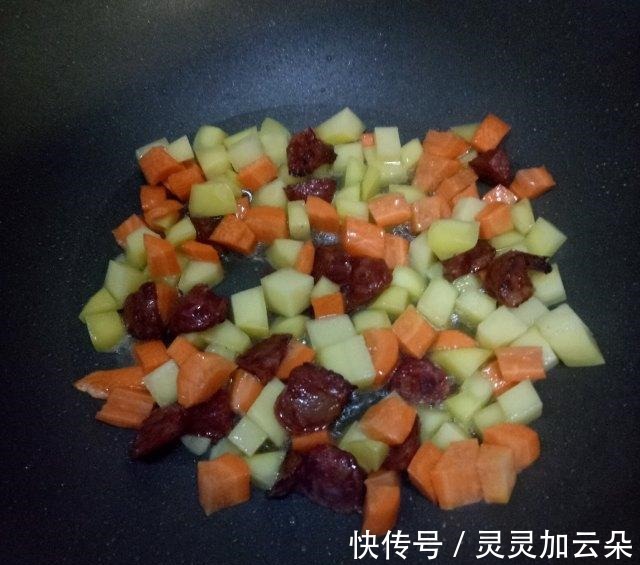 广式腊肠炒馒头！