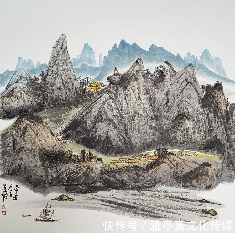 艺术学院#金虎纳福 翰墨迎春——全国重点艺术推荐名家袁飞