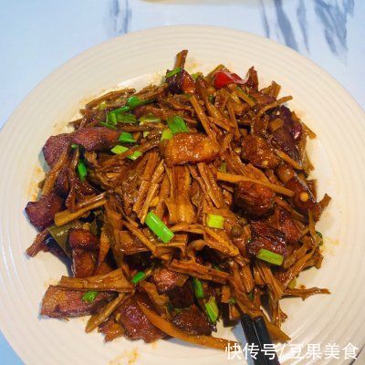 肥肉|外婆的味道：笋干炖肉