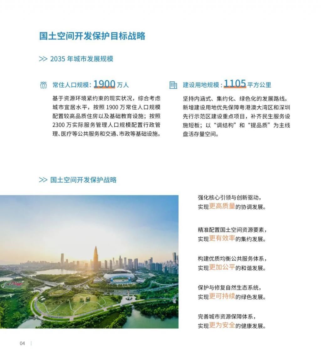 公示|最新发布！深圳2035国土空间总体规划草案公示