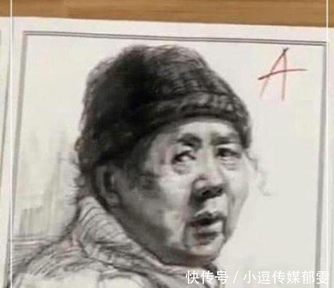 学渣|美术学霸和学渣的差距,老阿姨画成宋小宝?模特到底是啥样?