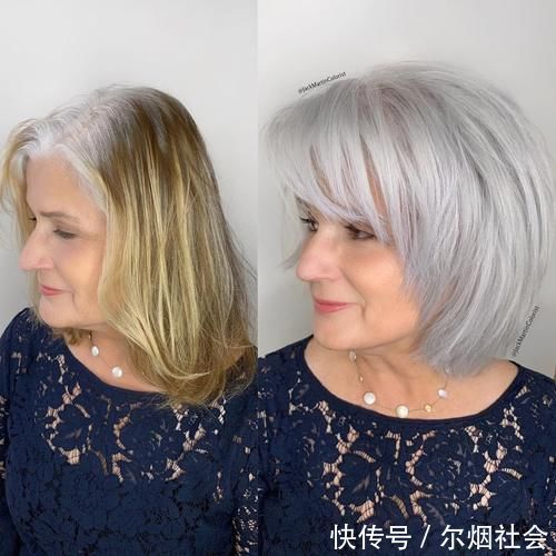 波波头 不知如何换发型?先看看这18位模特,就连白发阿姨也能大变样