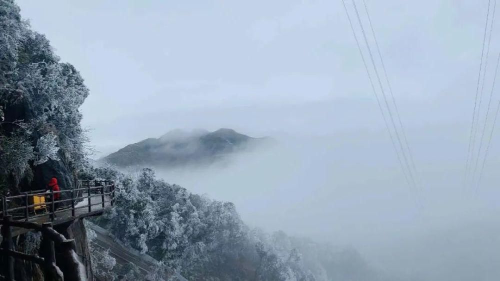 雾凇美景再次来袭！来赴一场与莽山的冬日之约吧！