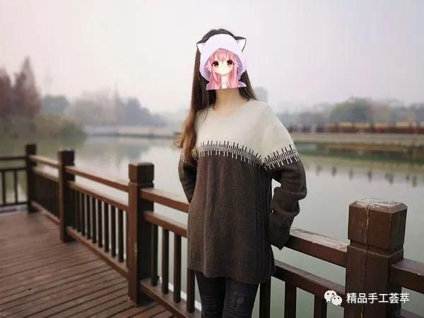 下往|从下往上织织一款媲美“小公爷”的男士毛衣，有教程