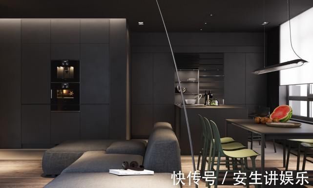 漂亮|灵活的深灰色的现代装饰设计，大气又漂亮