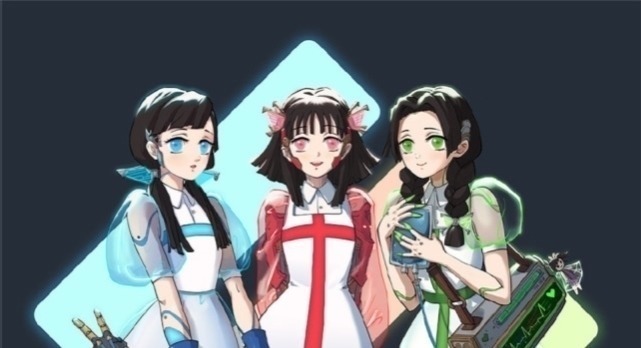 机械感|鬼灭之刃赛博朋克风,蝴蝶忍端庄淑贤,伊之助造型与风格最符合?