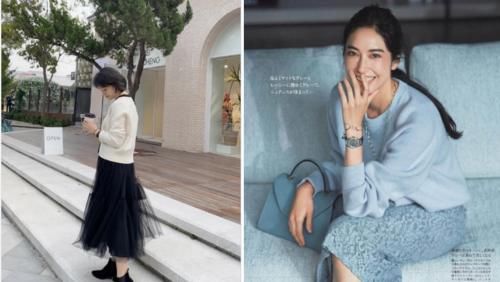 这位50＋女性的穿搭时髦火了！穿衣简单大方且日常，优雅有气质