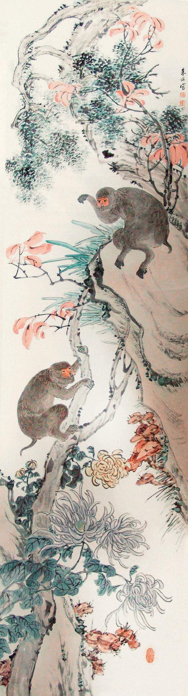 华嵒@清代画家朱梦庐:高古秀逸之气,画作别具风致