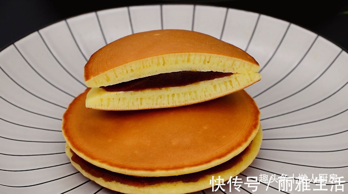 铜锣烧|2个鸡蛋，一勺面粉，这是孩子最爱吃的美食，看得口水直流