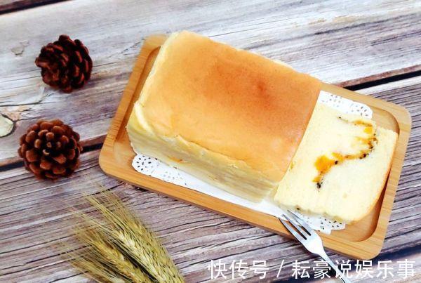 咸蛋黄肉松|学会这道咸蛋黄肉松古早味蛋糕，吃饭时间不用愁