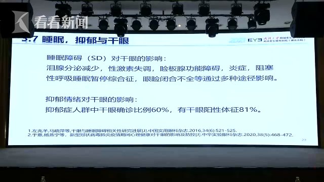 爱尔眼科医院|女子眼皮挤出“牙膏” 她的这些习惯很多人都有