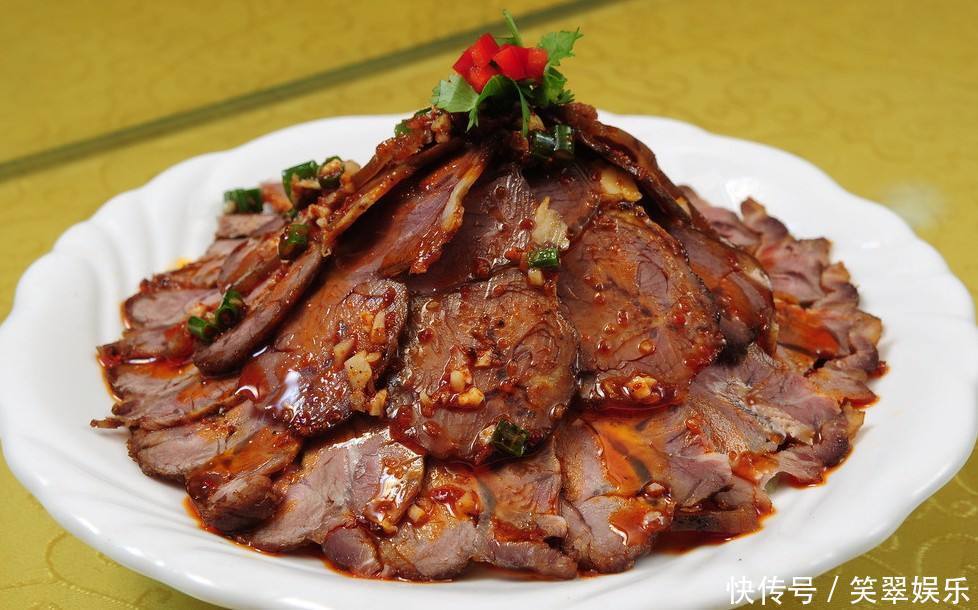 凉拌牛肉,自制美食超简单,健康美味,馋哭隔壁小媳妇!