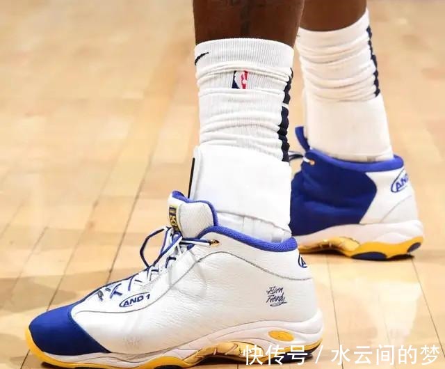 76人 NBA球员上脚哈登穿第六代签名鞋，史蒂芬森的and1很复古！