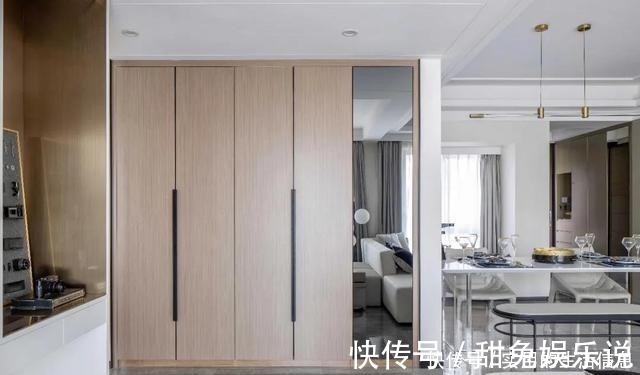 客餐厅|120平户型，北欧简约风，清雅的色彩，舒心的家(附平面图)！
